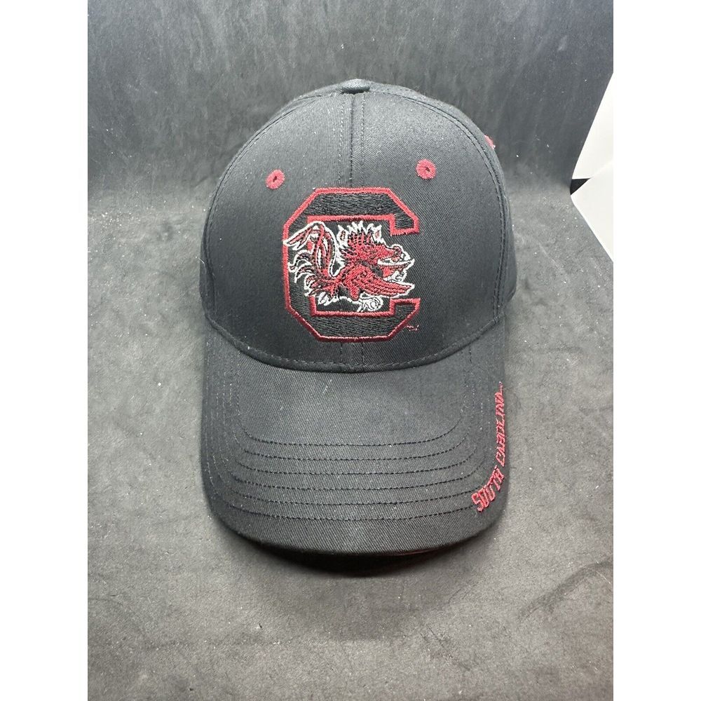 USC SOUTH CAROLINA GAMECOCKS‎ NCAA Football License Collegiate Black Cap Hat
